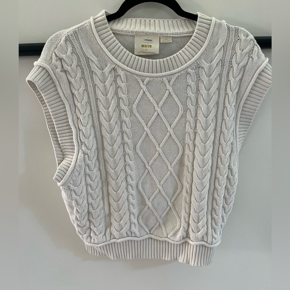 Maeve Sweaters - Maeve Anthropologie Knit Sweater Vest Size small